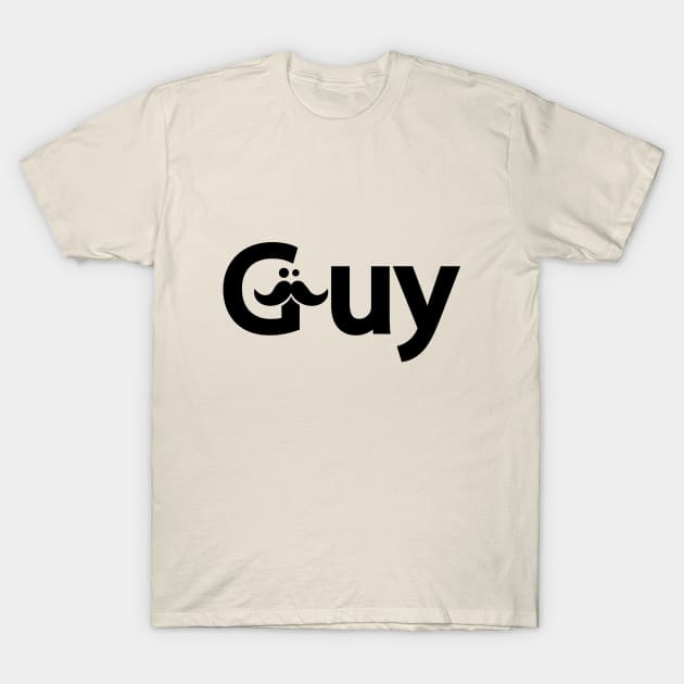 Guy being a guy artistic design T-Shirt by DinaShalash